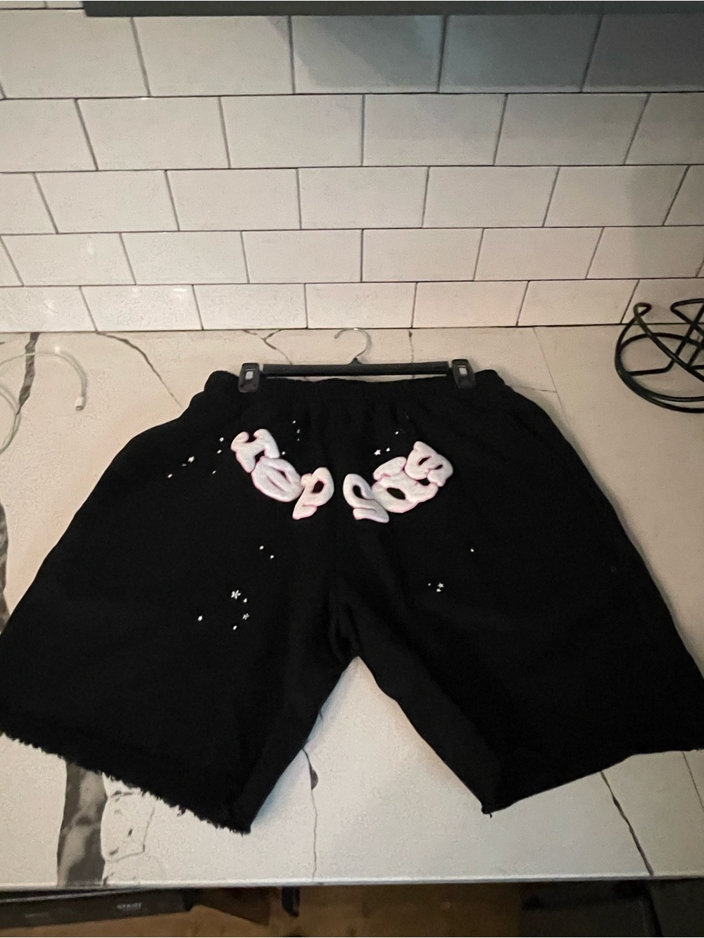 Mens Graphic Design Shorts Size XL.